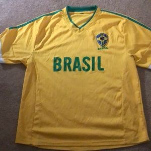 Mens L Brazil Jersey